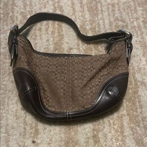 Coach Brown Shoulder Bag